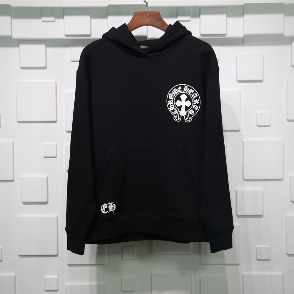 Chrome hearts hoodie chrome hoodie white/ black